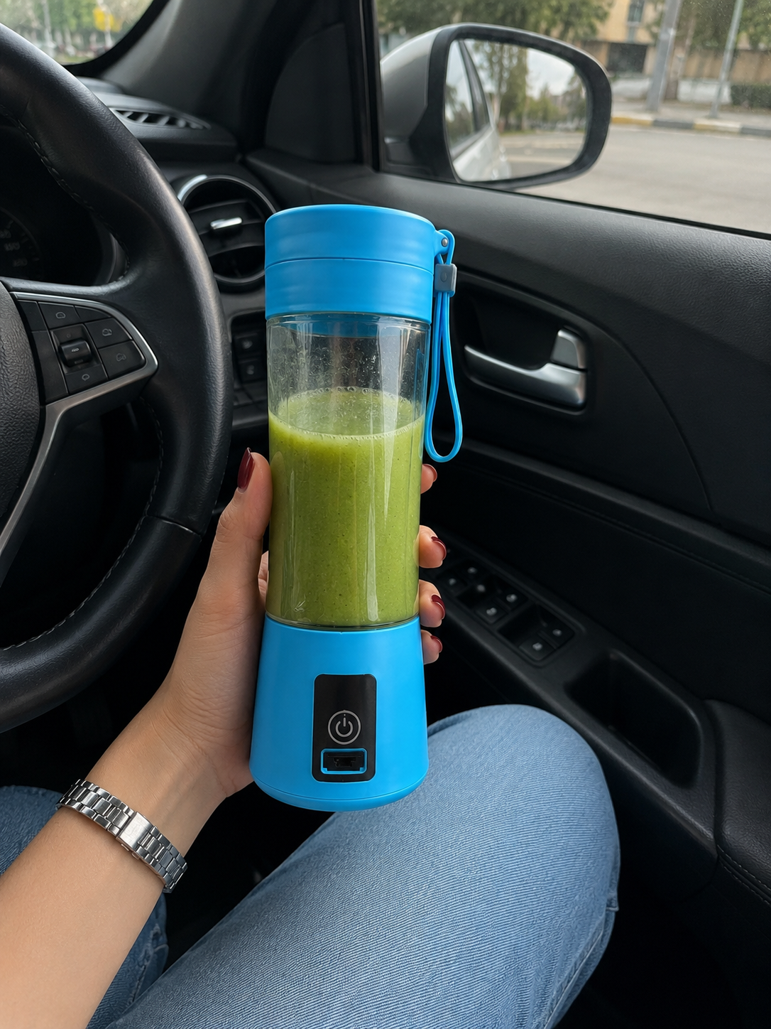 الخلاط المحمول USB | عصير طازج أينما كنت 🥤